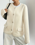 Women's Classic Buttoned Cardigan