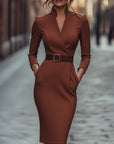 Women's Versatile Weekend Midi Dress
