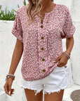 Women's Smart Printed Blouse