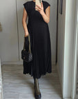 Women's Comfortable Short Sleeve Maxi Dress