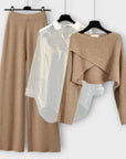 Women's Feminine Oversized Set