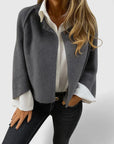 Women's Sleek Cropped Jacket