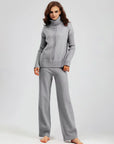Women's Everyday Wide Leg Knitted Set