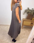 Women's Comfortable Short Sleeve Maxi Dress