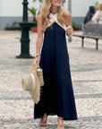 Women's Feminine Backless Dress