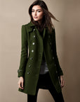 Women's Elegant Belted Coat