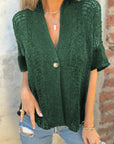 Vera | Open-Weave Top