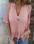 Vera | Open-Weave Top