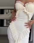 Corinne | Strapless Maxi Dress