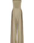 Women’s Strapless Jumpsuit with Pockets
