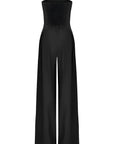 Women’s Strapless Jumpsuit with Pockets