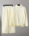 Women's Everyday Wide Leg Knitted Set