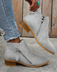 Women's Clean Ankle Boots