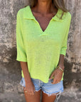 Women's Flattering Knitted Top