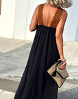 Women's Flowy Backless Dress