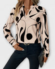 Women's Comfortable Printed Blouse