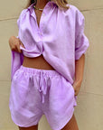 Women's Relaxed Shorts Set
