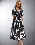Women's Graceful Printed Dress