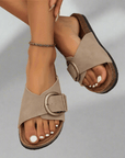 Women's Clean Slip-On Sandals