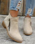 Women's Clean Ankle Boots