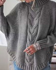 Women's Comfortable Cable Knit Sweater