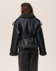Women's Polished Belted Coat