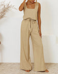Women's Easy Wide Leg Set
