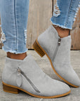 Women's Clean Ankle Boots