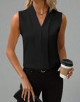 Women's Smart V-Neck Blouse
