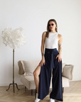 Women's Polished Wide Leg Wide Leg Pants