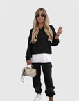 Women's Neat Hooded Set