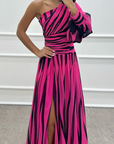 Women's Polished Printed Maxi Dress