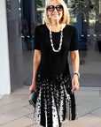 Madison | Ruffle Trim Maxi Dress
