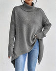 Women's Relaxed Turtleneck Sweater