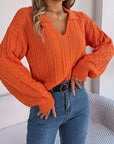 Women's Layered V-Neck Sweater