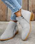 Women's Clean Ankle Boots