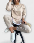 Women's Feminine Oversized Loungewear Set