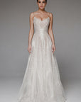 Simone | Lace Overlay Maxi Dress