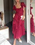Women's Flowy Tiered Dress