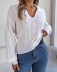 Women's Layered V-Neck Sweater