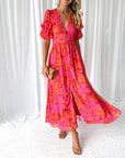 Women's Feminine Maxi Dress
