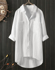 Women's Lightweight Buttoned Blouse