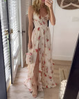 Women's Stylish Printed Maxi Dress
