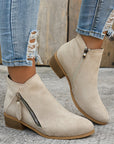 Women's Clean Ankle Boots