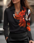 Women's Soft Satin Blouse