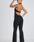 Women’s Halter Neck Backless Jumpsuit