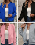 Women's Refined Zip-Up Jacket