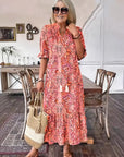 Women's Comfortable Layered Maxi Dress