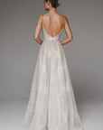 Simone | Lace Overlay Maxi Dress
