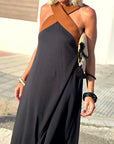 Women's Flowy Backless Dress